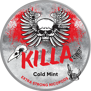 KILLA Cold Mint Slim Extra Strong Nicopods is now in the Philippines. Killa Cold Mint has the taste of chilly mint