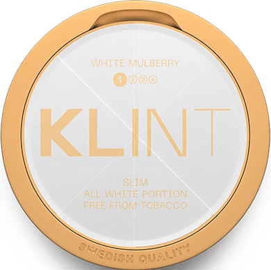 Klint White Mulberry #1 Slim NICOTINE POUCHES