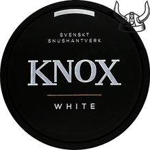Load image into Gallery viewer, Knox White Portion is a white-portion snus with a clear taste of tobacco and with a touch of citrus.