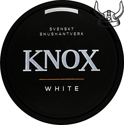 Knox White Portion is a white-portion snus with a clear taste of tobacco and with a touch of citrus.