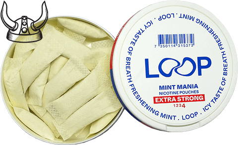 Loop Smooth Mint Slim Extra Strong NICOTINE POUCHES