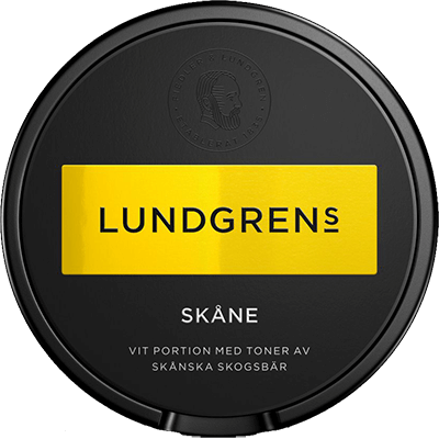 Lundgrens is made from organic Swedish grown tobacco. It is a traditional snus with a rich tobacco flavor with meadow flower, spruce needle, and hints of forest berries.