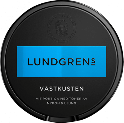 The taste is inspired by citrus with elements of wild rose from the west coast rosehip and with floral heather that is added to the classic taste of Lundgren's snus. 