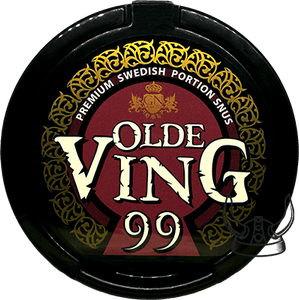 Olde Ving 99 is a portion snus with a taste of coffee