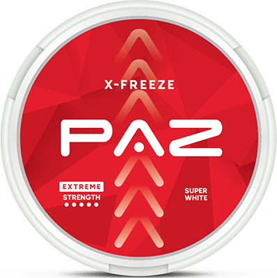 PAZ X-Freeze Extreme Nicotine Pouches is now available in the Philippines