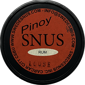 Pinoy Snus Rum Loose comes with a dark and sweet rum flavor.