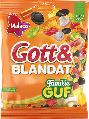 Gott & Blandat Familie GUF 210g
