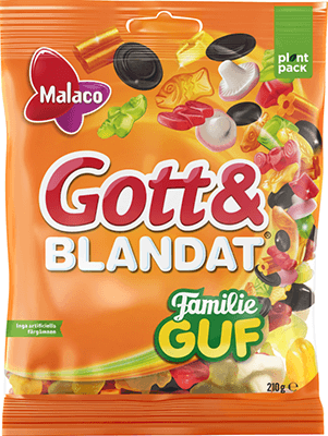 Gott & Blandat Familie GUF 210g