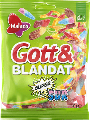 Gott & Blandat Super Sur 140g