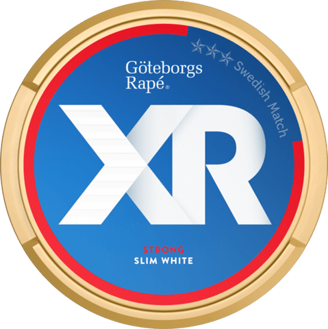 Buy XR Göteborgs Rapé Strong Slim White snus in the Philippines