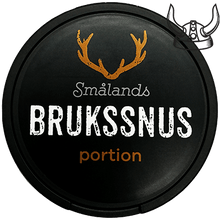 Load image into Gallery viewer, Smålands Brukssnus Original is a snus from the Skruf brand, with a classic tobacco taste. 