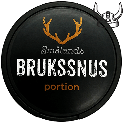 Smålands Brukssnus Original is a snus from the Skruf brand, with a classic tobacco taste. 