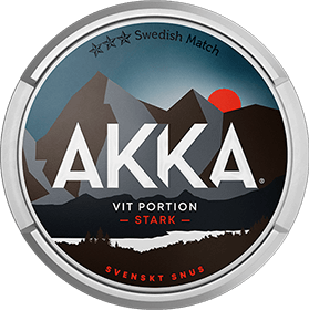 AKKA is Swedish Match's latest creation. AKKA Stark has a taste of tobacco, with hints of herbs and citrus. It has a light and spicy tobacco character with hints of citrus, rose and herbs. 