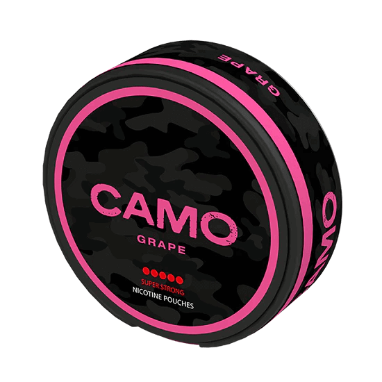 CAMO Grape is a tobacco-free snus that will deliver a sweet taste of grapes.