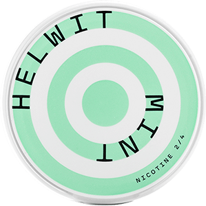 Helwit Mint Nicotine Pouches has a soft mint flavor that mixes fresh and sweet in a classic flavor combination.