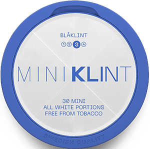 KLINT Mini Blåklint takes its inspiration and taste from the Swedish forest with flavors from forest berries and blueberries, as well as with a combination of violets, berries and fruits.