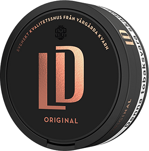 LD Original Portion is a snus with a relatively mild taste of tobacco and a fresh tone of bergamot.