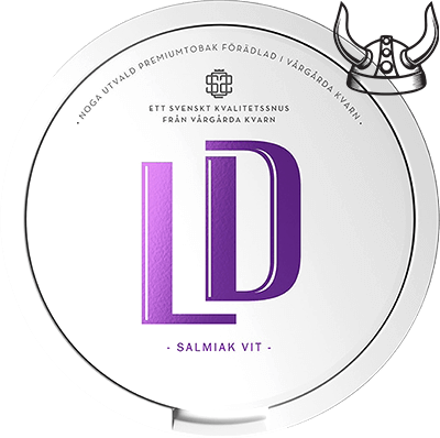 LD Salmiak White Portion is a snus with a mild tobacco taste. This snus has also been spiced with salmiak and can appeal to those who like salt licorice.