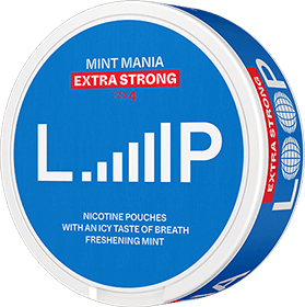 Loop Mint Mania Nicotine Pouches Extra Strong has a fresh taste with a strong mint character and hints of mild sweetness