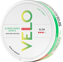 Load image into Gallery viewer, Velo Elderflower is a tobacco-free snus with a flavor of elderflower