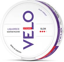 Load image into Gallery viewer, VELO Nicopods is a tobacco-free snus with licorice flavor