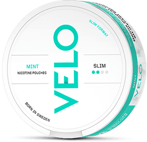 Velo tobacco-free snus with mint flavor
