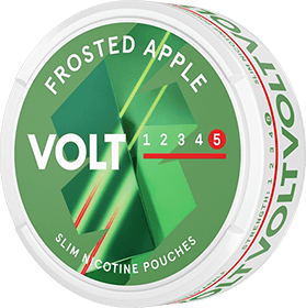 VOLT Frosted Apple Slim Nicotine Pouches has a light and spicy character with clear hints of apple and mint, as well as a touch of vanilla. Now in the Philippines!
